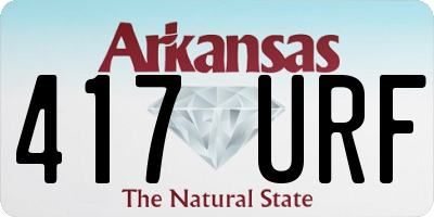 AR license plate 417URF