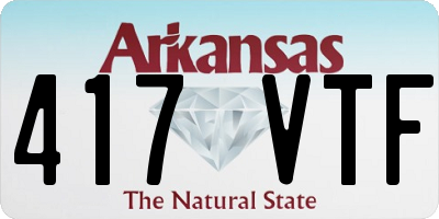 AR license plate 417VTF
