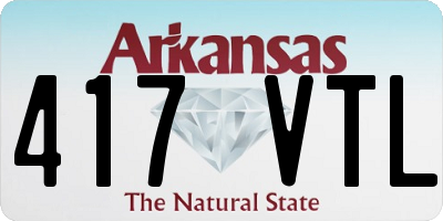 AR license plate 417VTL