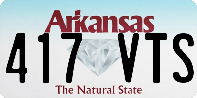 AR license plate 417VTS