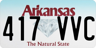 AR license plate 417VVC