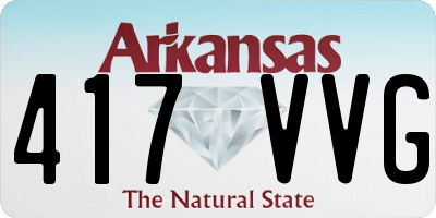 AR license plate 417VVG