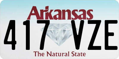 AR license plate 417VZE