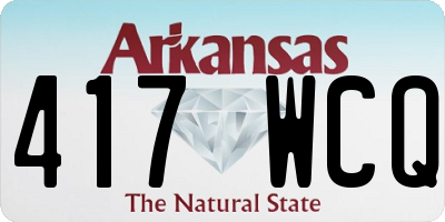 AR license plate 417WCQ