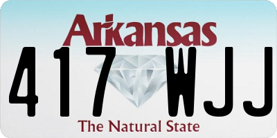 AR license plate 417WJJ