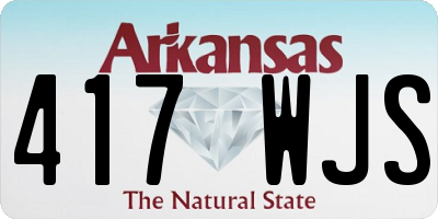 AR license plate 417WJS