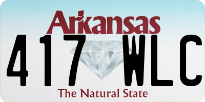 AR license plate 417WLC