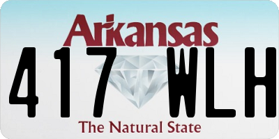 AR license plate 417WLH