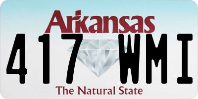 AR license plate 417WMI