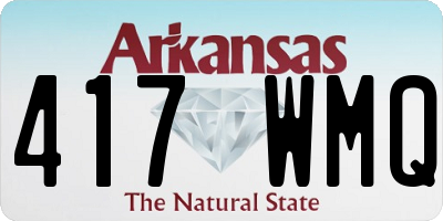 AR license plate 417WMQ