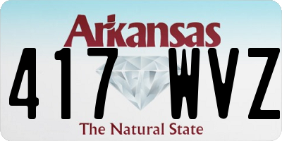 AR license plate 417WVZ