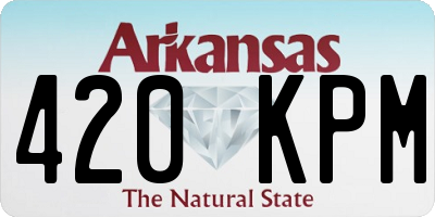 AR license plate 420KPM