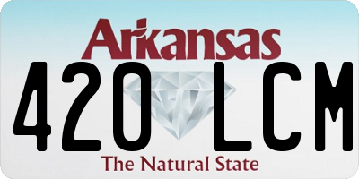 AR license plate 420LCM