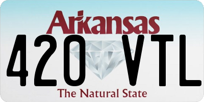 AR license plate 420VTL