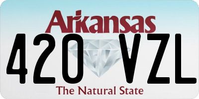 AR license plate 420VZL