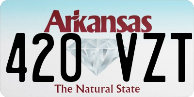 AR license plate 420VZT