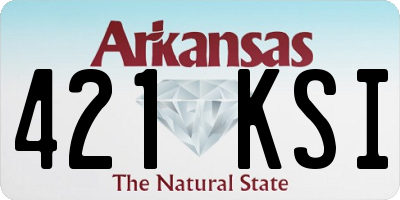 AR license plate 421KSI