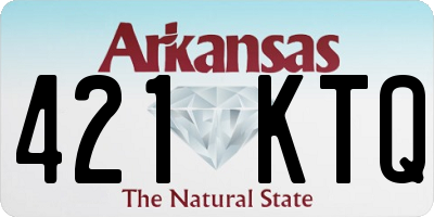 AR license plate 421KTQ