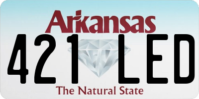 AR license plate 421LED