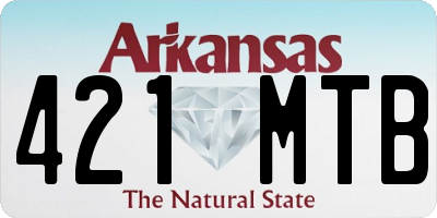 AR license plate 421MTB