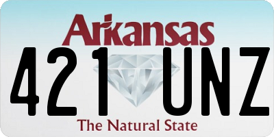 AR license plate 421UNZ
