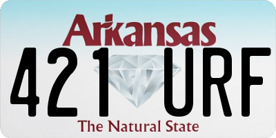 AR license plate 421URF