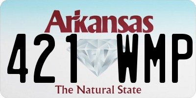AR license plate 421WMP