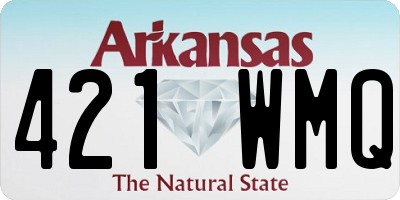 AR license plate 421WMQ