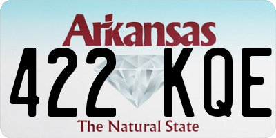 AR license plate 422KQE