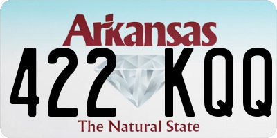 AR license plate 422KQQ