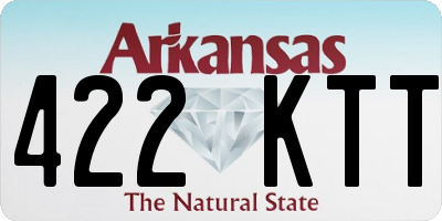 AR license plate 422KTT