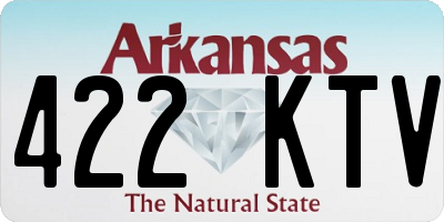 AR license plate 422KTV