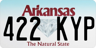 AR license plate 422KYP