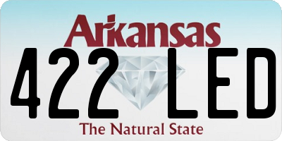 AR license plate 422LED