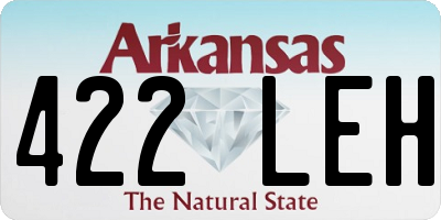 AR license plate 422LEH