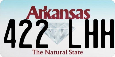 AR license plate 422LHH