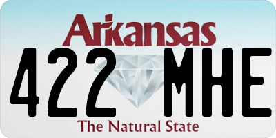 AR license plate 422MHE