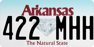 AR license plate 422MHH