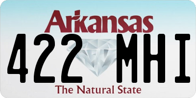 AR license plate 422MHI