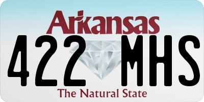 AR license plate 422MHS