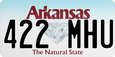 AR license plate 422MHU
