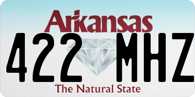 AR license plate 422MHZ