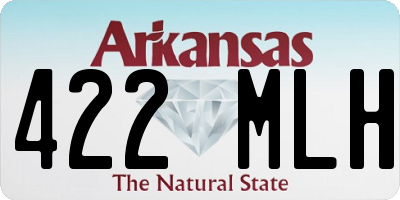 AR license plate 422MLH
