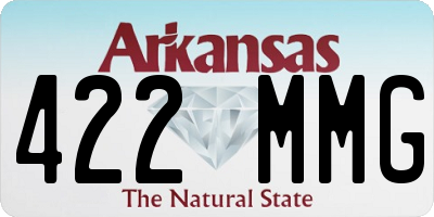AR license plate 422MMG