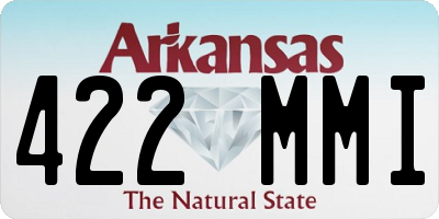 AR license plate 422MMI