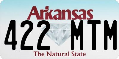 AR license plate 422MTM