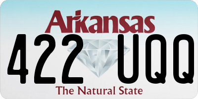 AR license plate 422UQQ