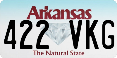 AR license plate 422VKG