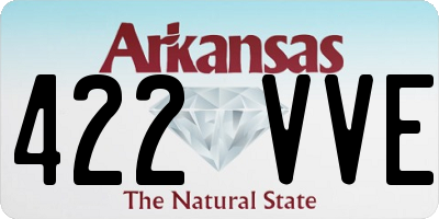 AR license plate 422VVE