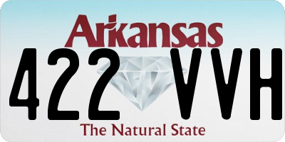 AR license plate 422VVH